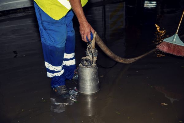 Basement Water Removal in Lapeer